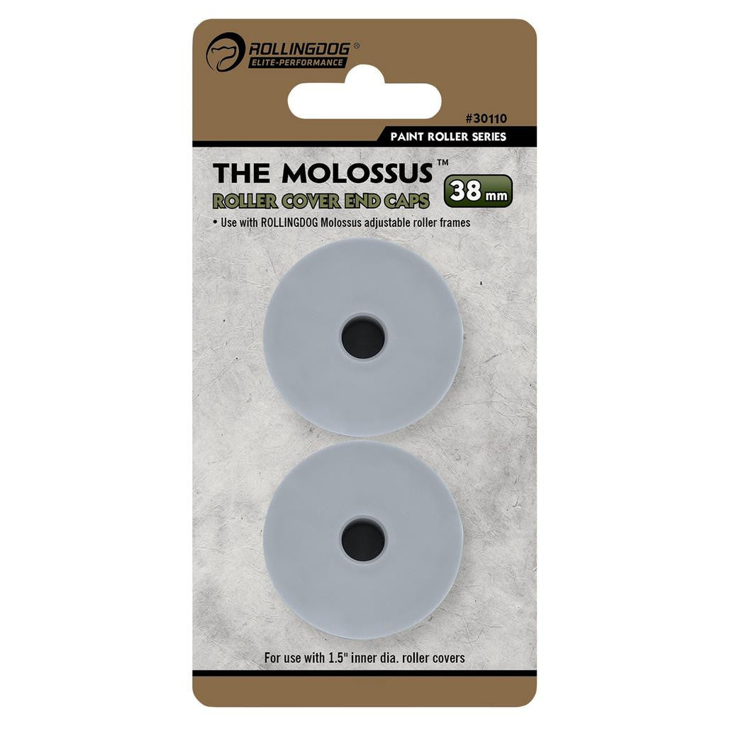 Draper ROLLINGDOG THE MOLOSSUS™ Roller Cover End Caps, 12-18" (Pack of 2)  09676