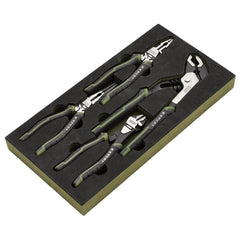 Draper Expert High Leverage Pliers Set with Water Pump Pliers in EVA Foam Tray (4 Piece)  09778
