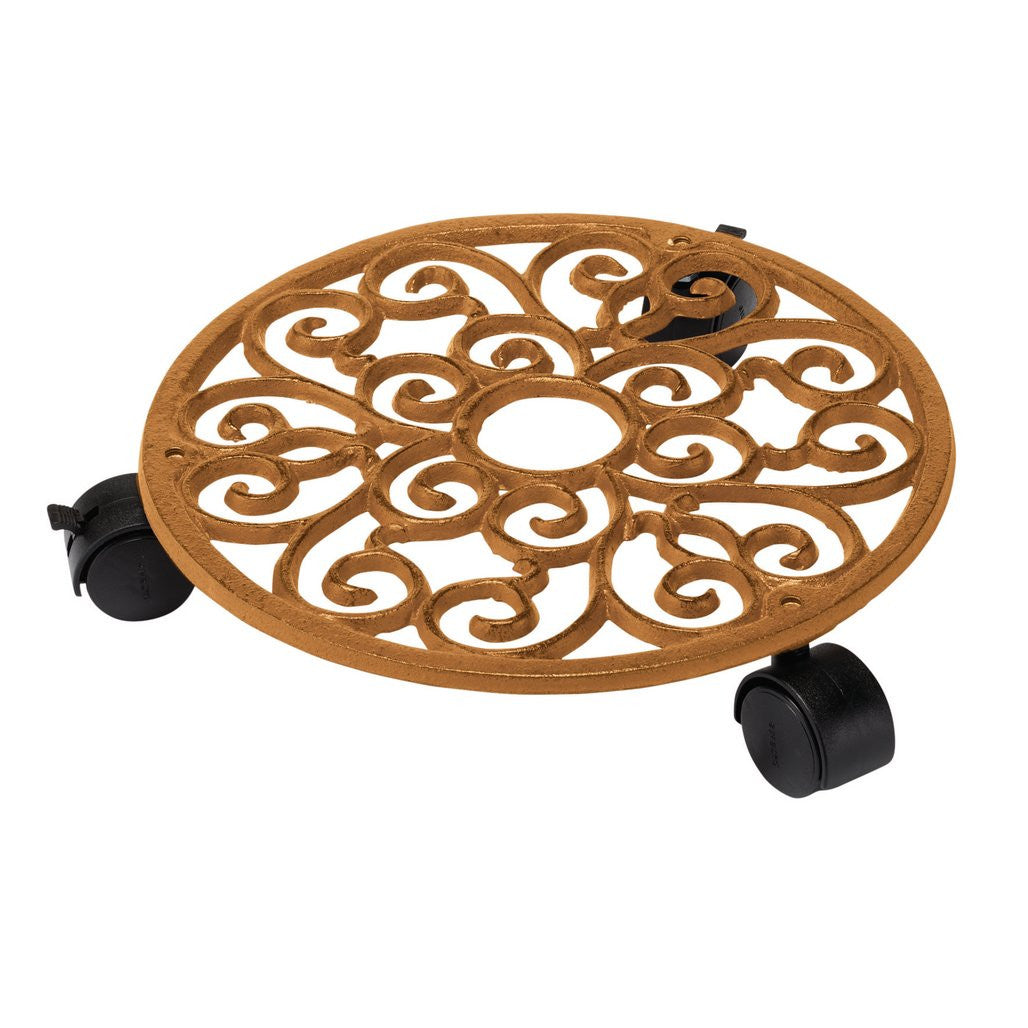 Draper Cast Iron Plant Caddy  10063