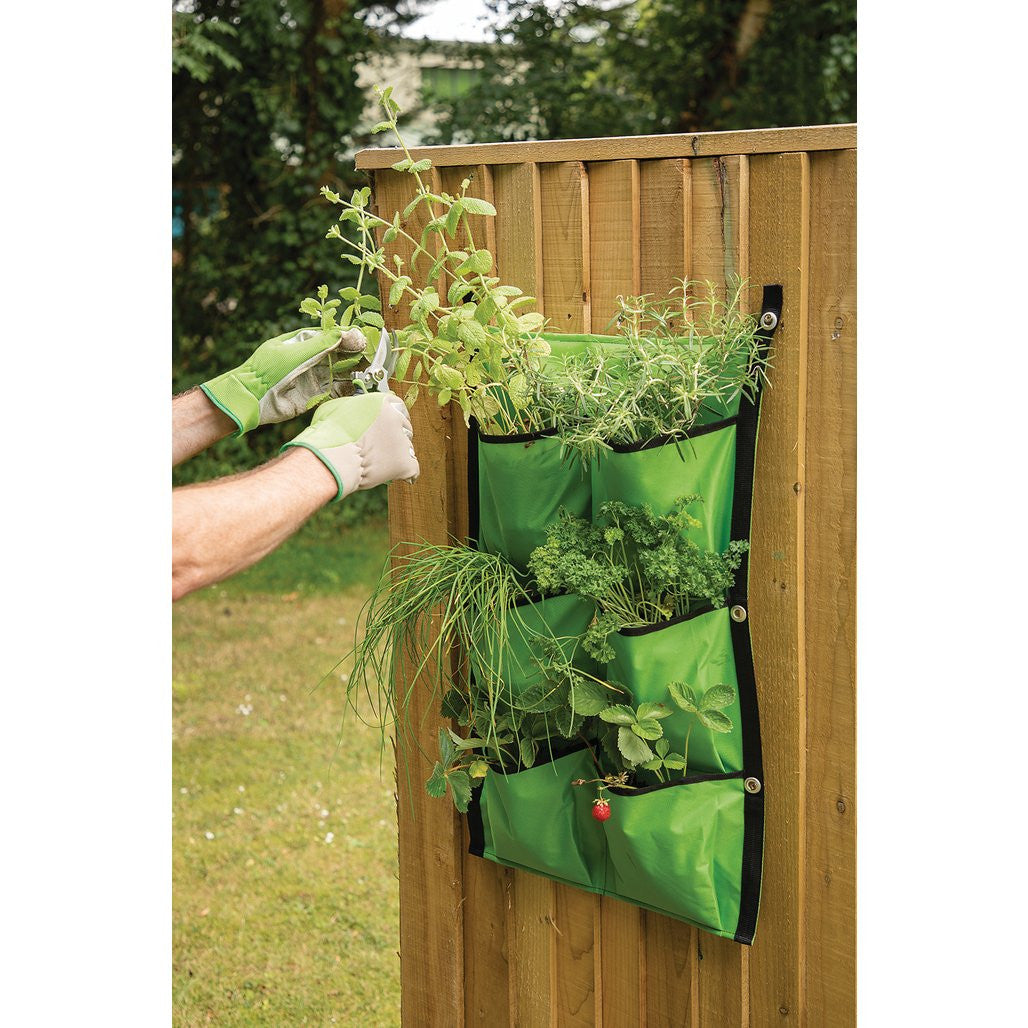 Draper 6-Section Fabric Hanging Grow Bag  10107