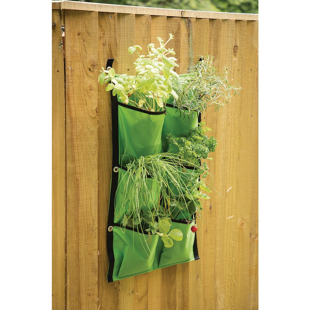Draper 6-Section Fabric Hanging Grow Bag  10107