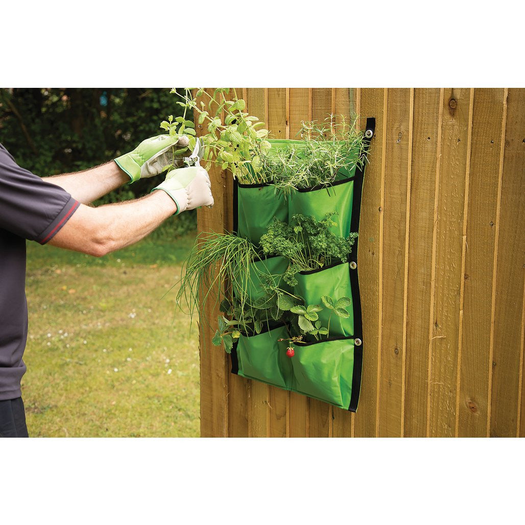 Draper 6-Section Fabric Hanging Grow Bag  10107