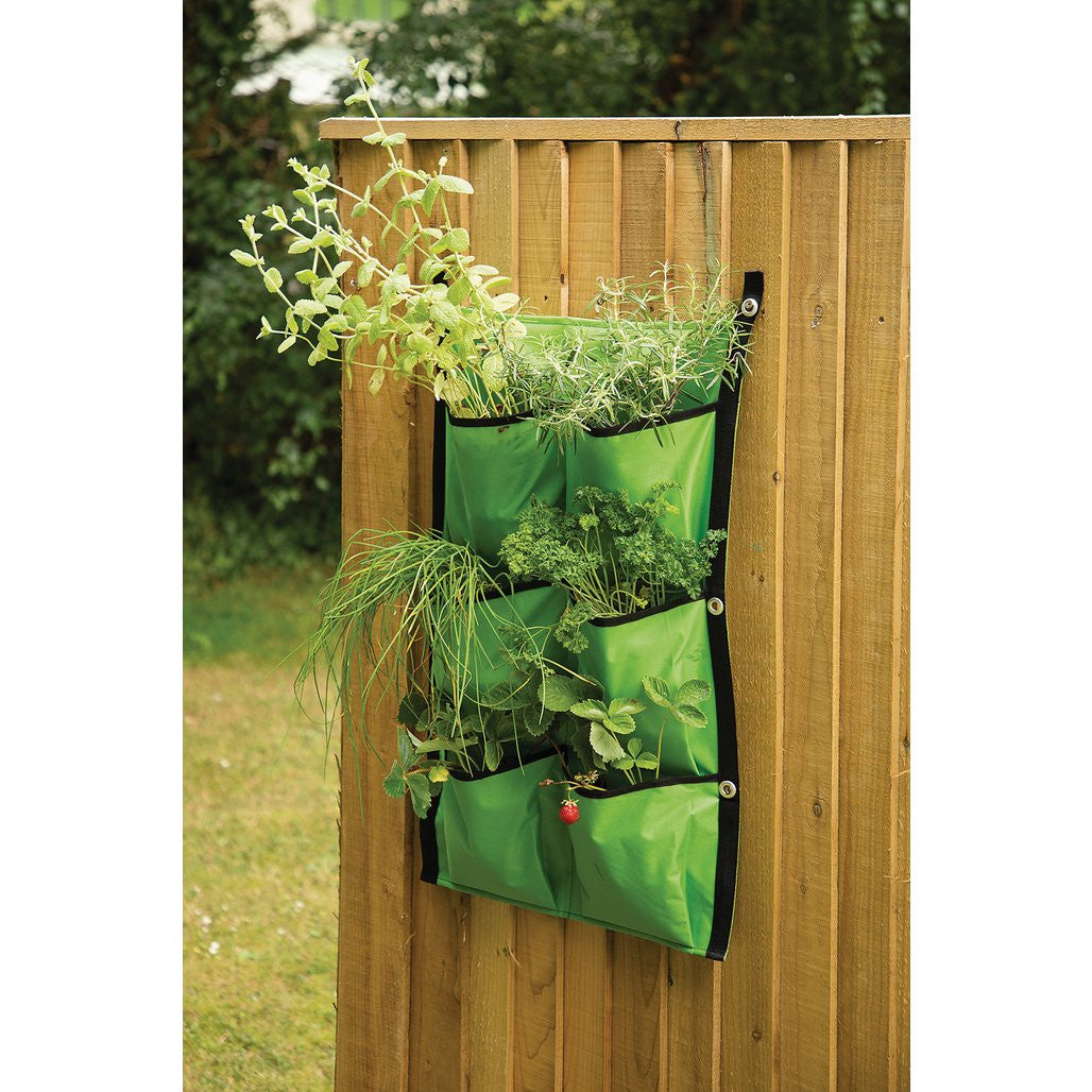 Draper 6-Section Fabric Hanging Grow Bag  10107