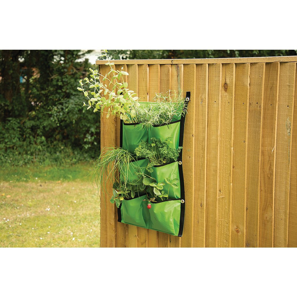Draper 6-Section Fabric Hanging Grow Bag  10107