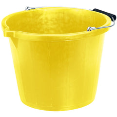 Draper Bucket, 14.8L, Yellow  10636