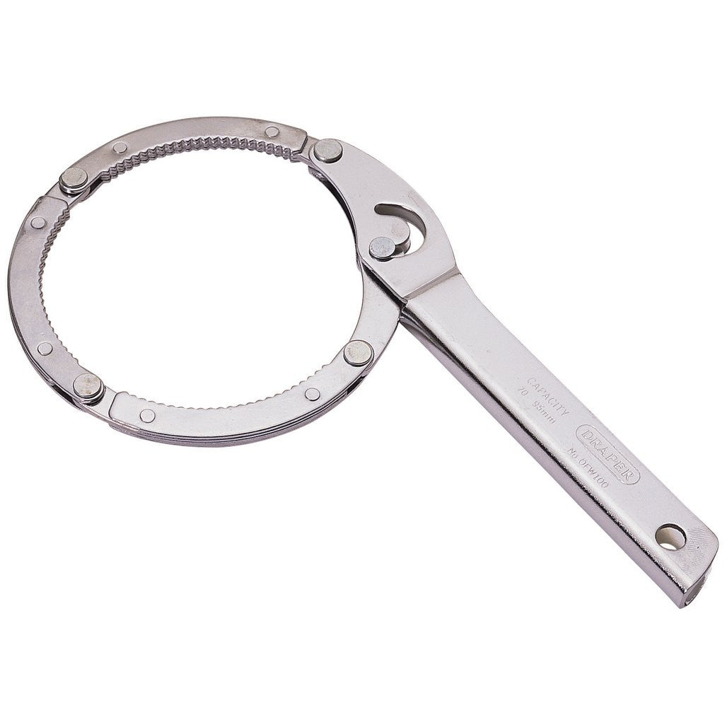 Draper Oil Filter Wrench, 100mm 10784