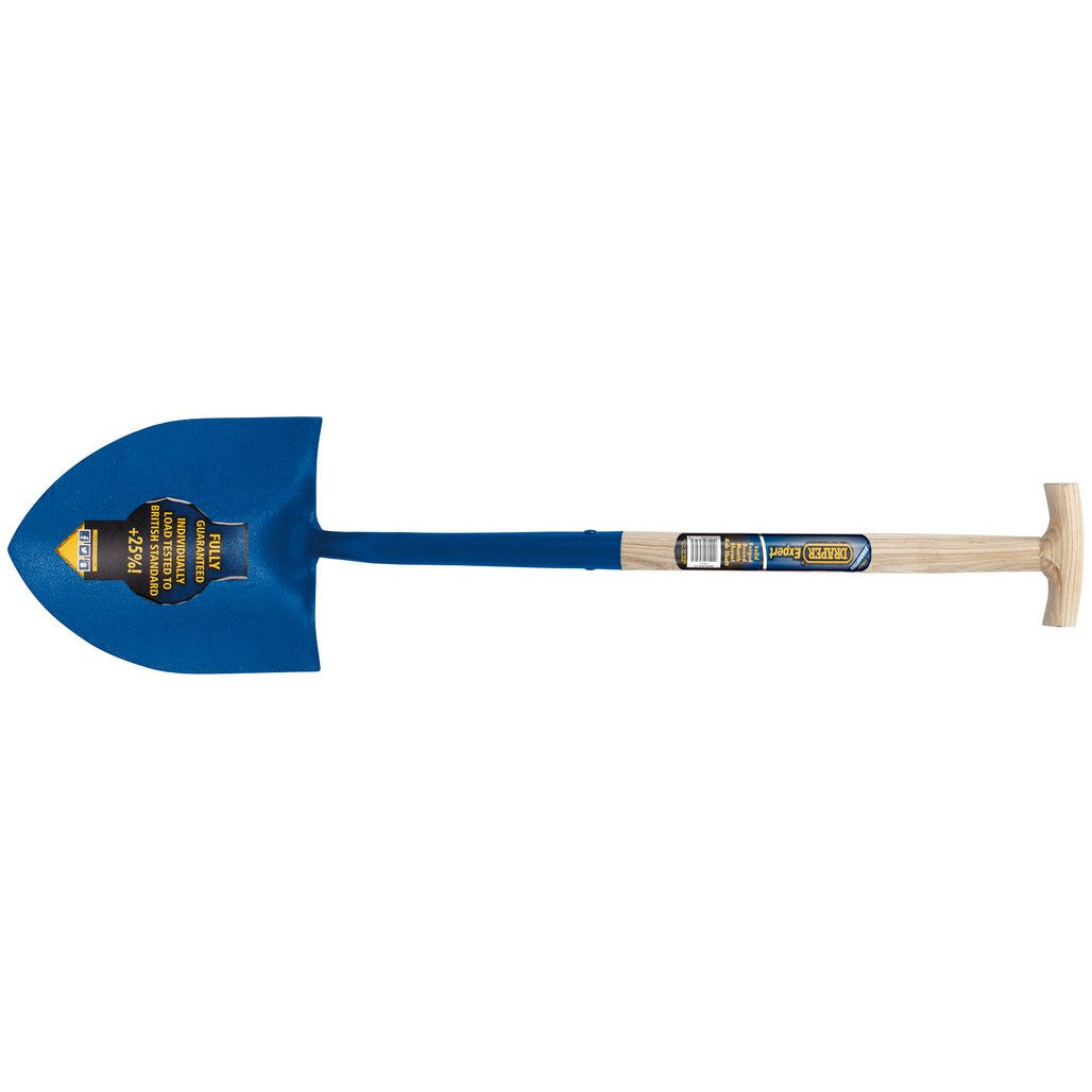 Draper Expert Contractors Round Mouth No.2 Shovel with Ash Shaft and T-Handle  10875