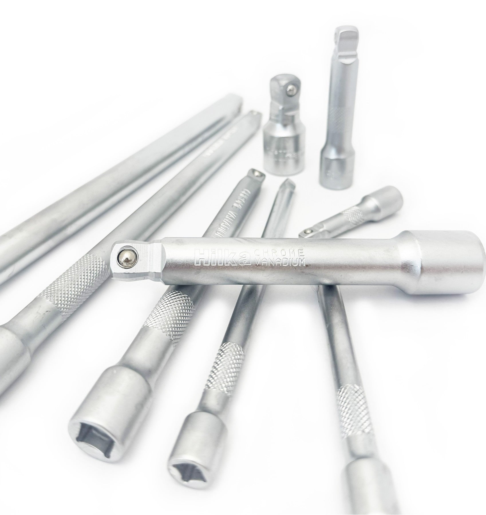 Hilka 9 pce 1/2", 3/8", 1/4" Extension Bar Set 11090009
