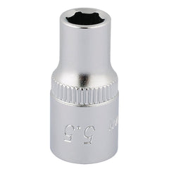 Draper Elora Hexagon Socket, 1/4" Sq. Dr., 5.5mm  11094
