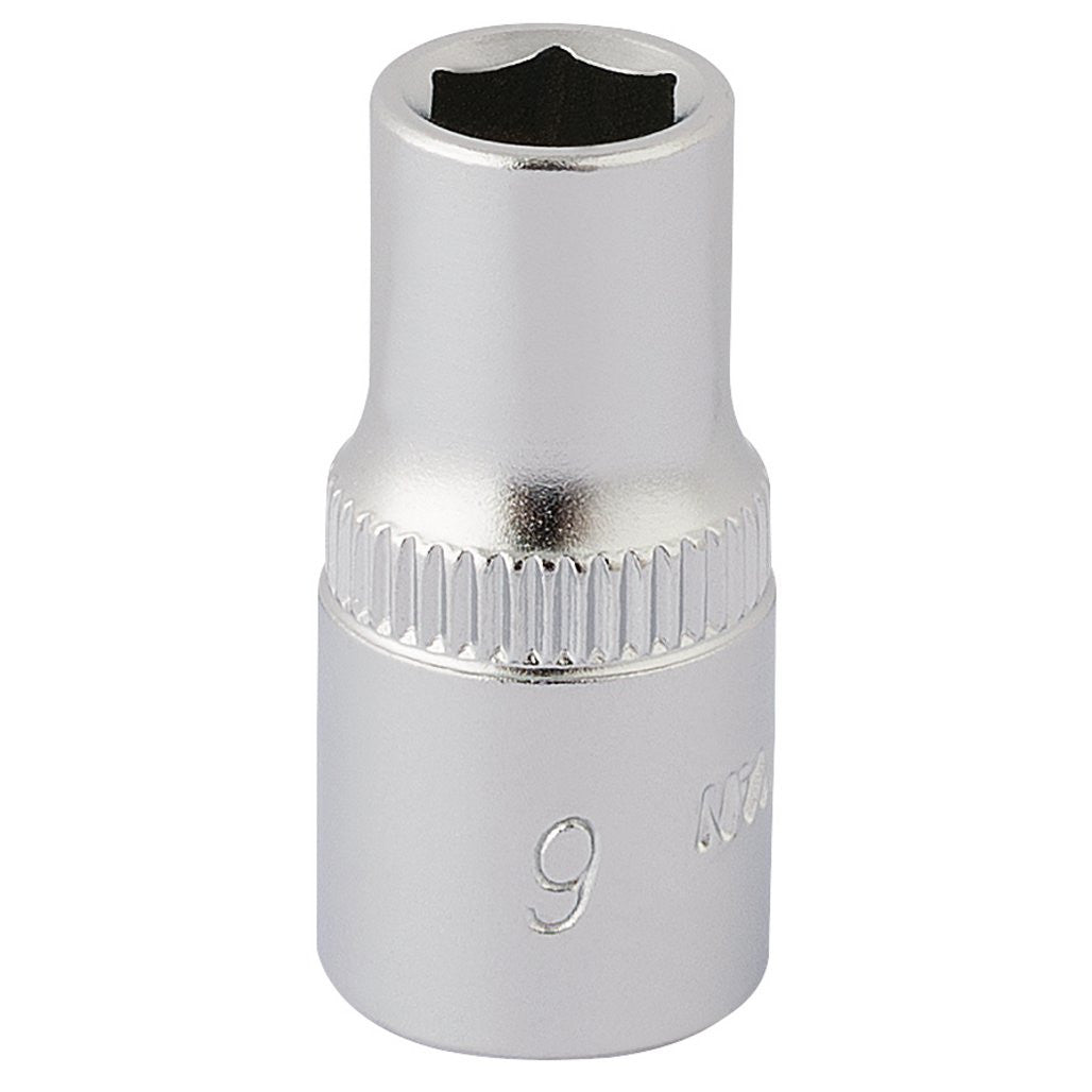 Draper Elora Hexagon Socket, 1/4" Sq. Dr., 6mm  11095