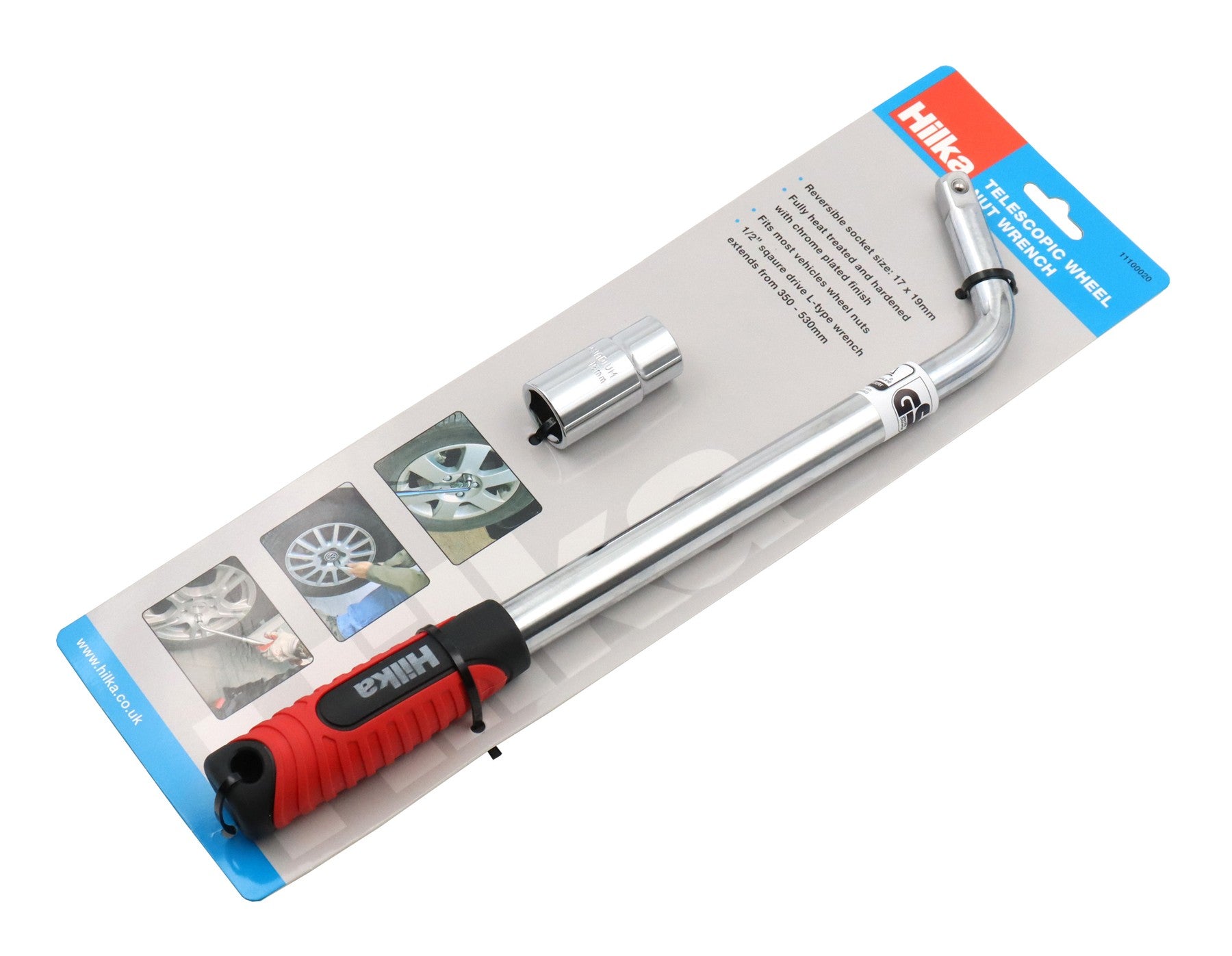 Hilka Telescopic Wheel Nut Wrench 11100020