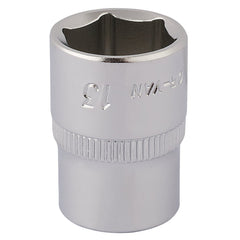 Draper Elora Hexagon Socket, 1/4" Sq. Dr., 13mm  11102