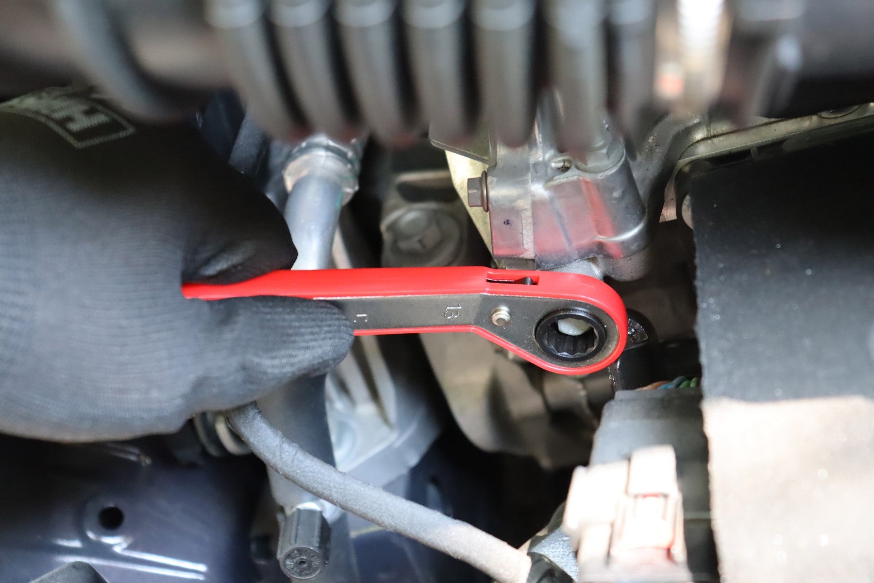 Hilka 5 pce Ratchet Ring Spanner Set Metric 11505002