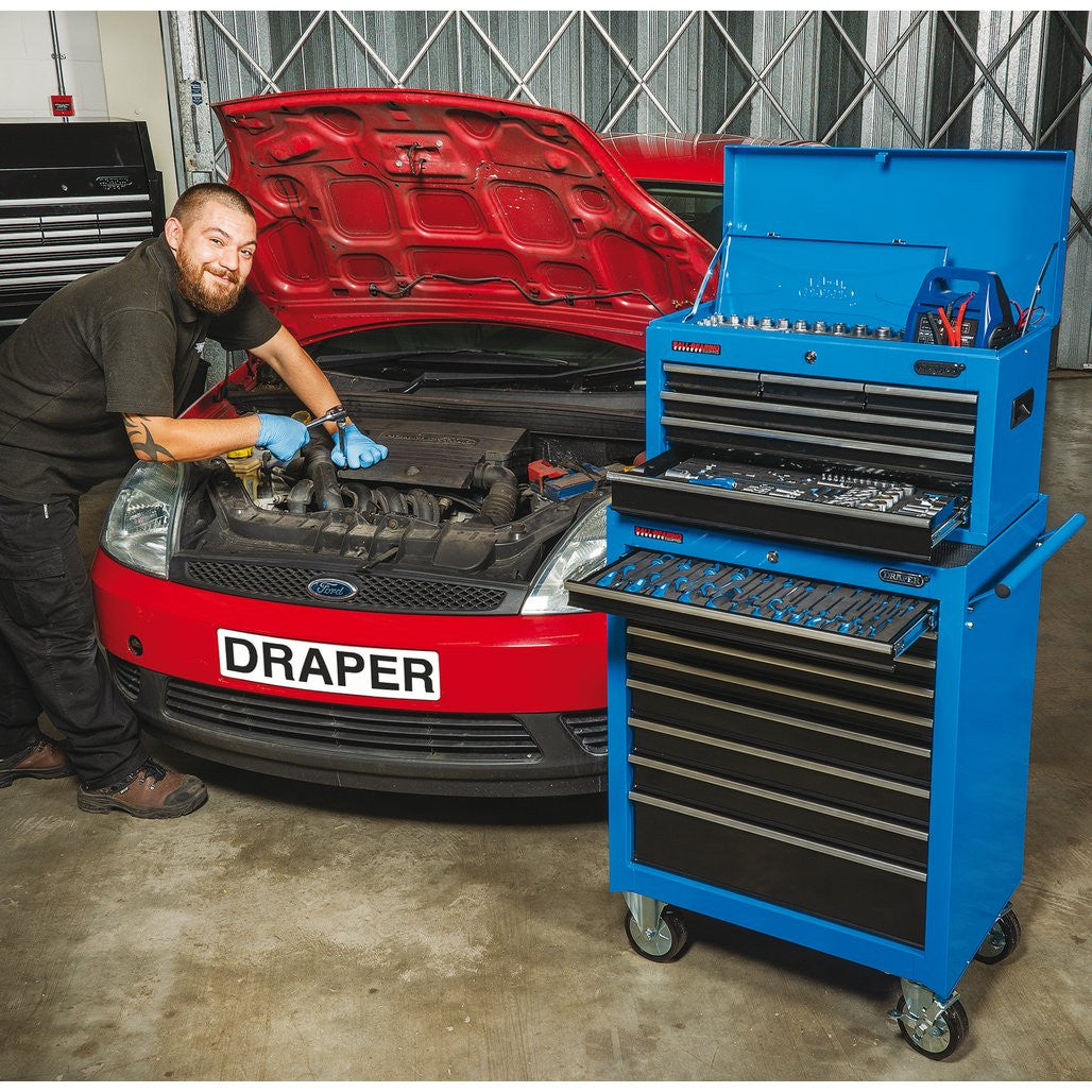 Draper Combination Roller Cabinet and Tool Chest, 15 Drawer, 26", 680 x 458 x 1322mm