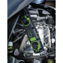 Draper COB/SMD LED Rechargeable Inspection Lamp, 7W, 700 Lumens, Green, 1 x USB Cable Supplied  11759