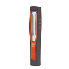Draper COB/SMD LED Rechargeable Inspection Lamp, 7W, 700 Lumens, Orange, 1 x USB Cable Supplied  11761