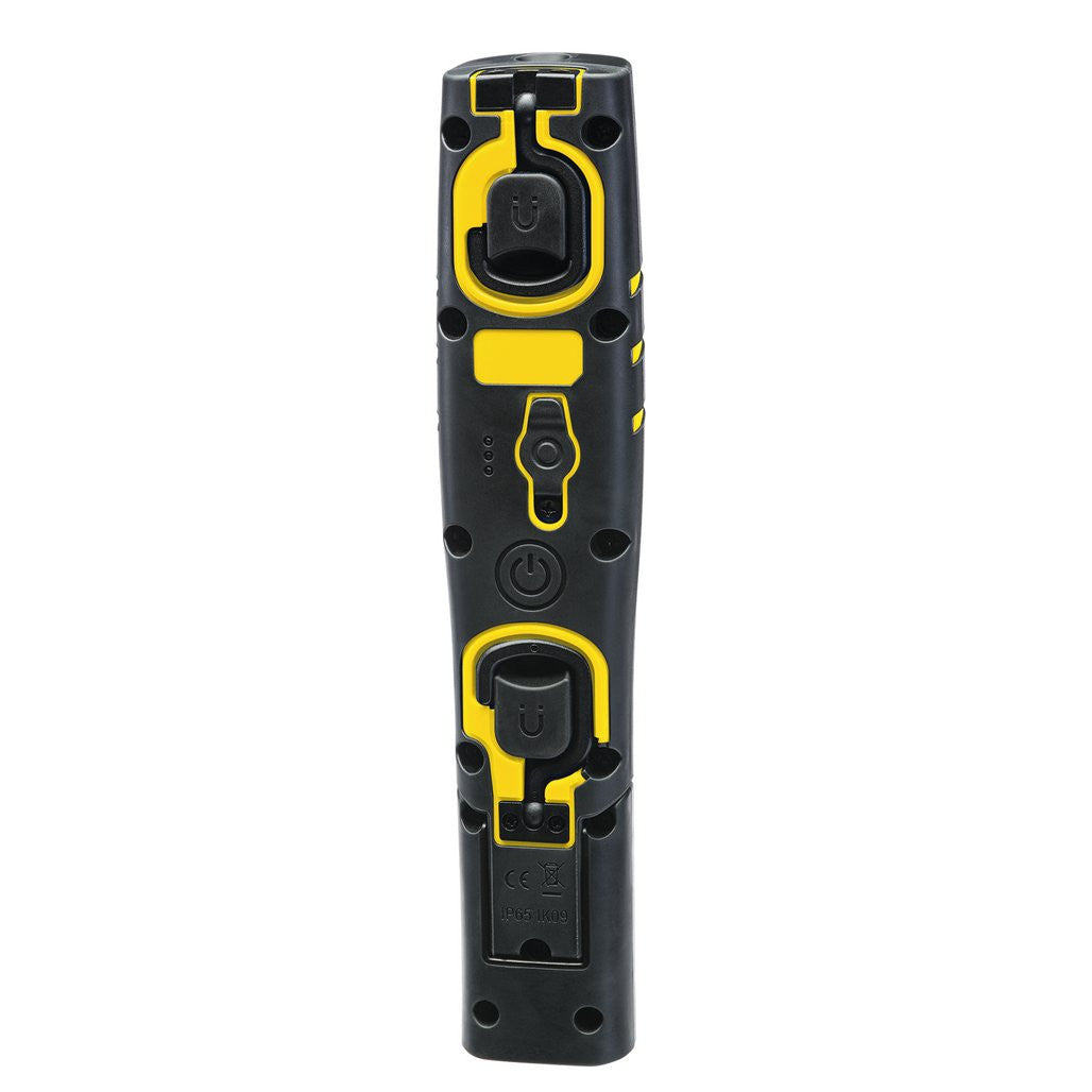 Draper COB/SMD LED Rechargeable Inspection Lamp, 10W, 1,000 Lumens, Yellow,  1 x USB Charging Socket Supplied  11767