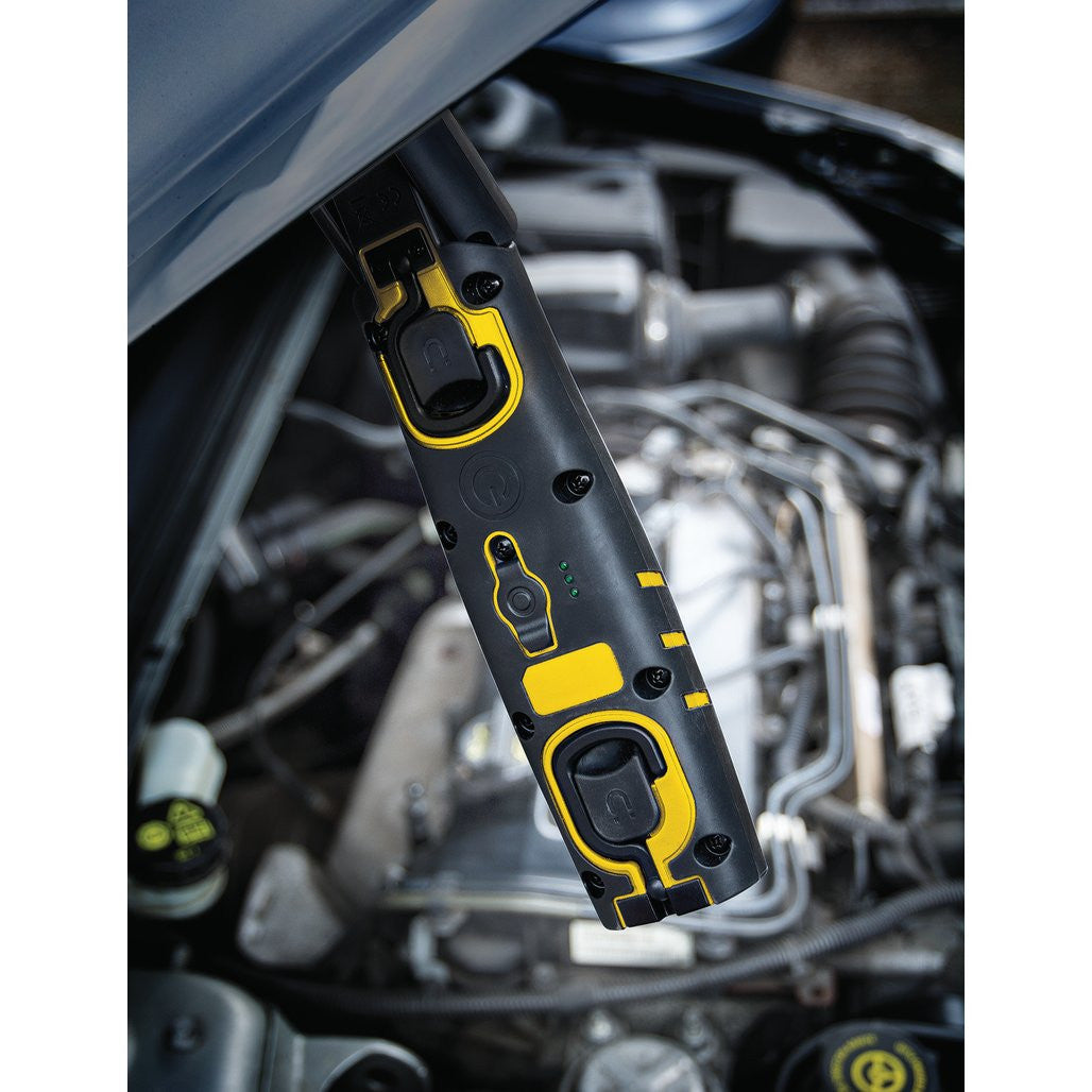 Draper COB/SMD LED Rechargeable Inspection Lamp, 10W, 1,000 Lumens, Yellow,  1 x USB Charging Socket Supplied  11767