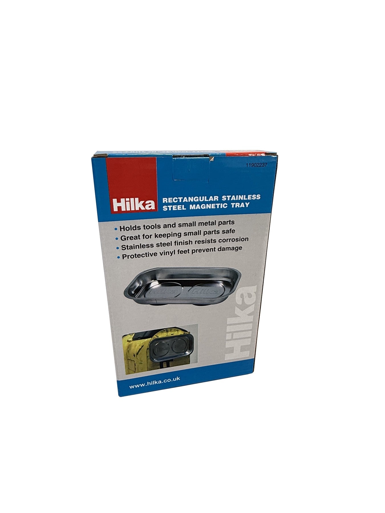 Hilka Rectangular Stainless Steel Mag Tray 11902237