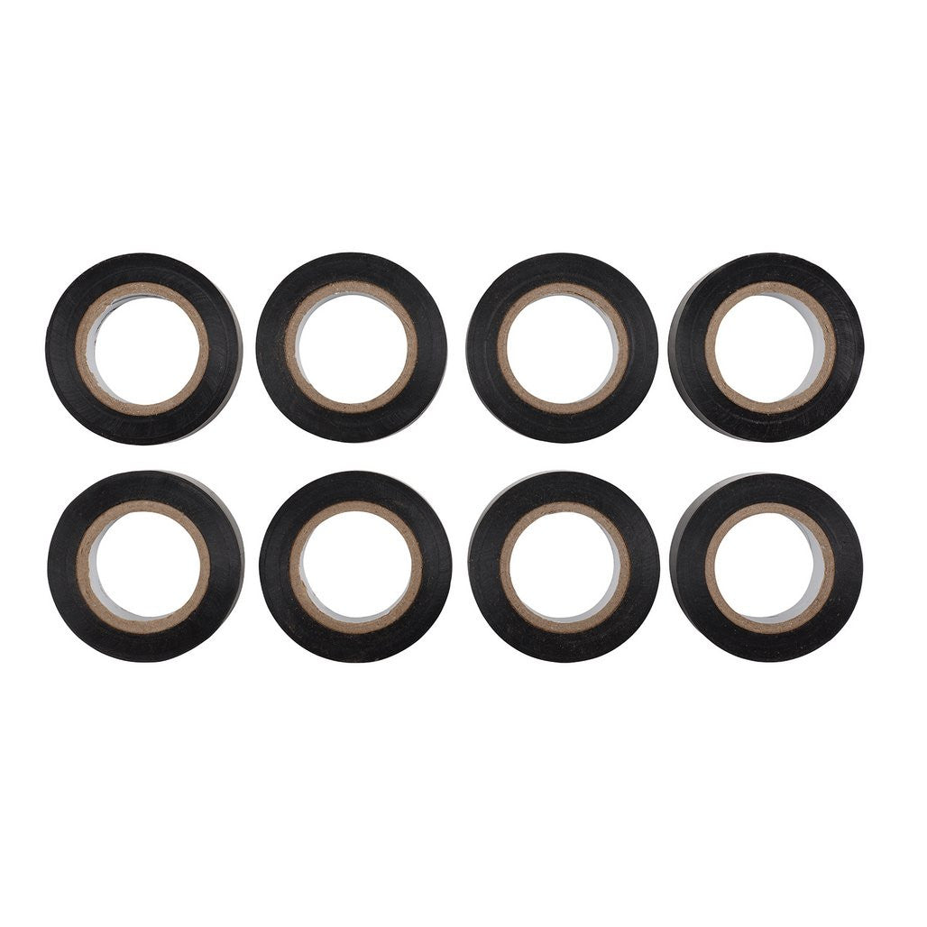 Draper Expert Insulation Tape, 10m x 19mm, Black (Pack of 8)  11910