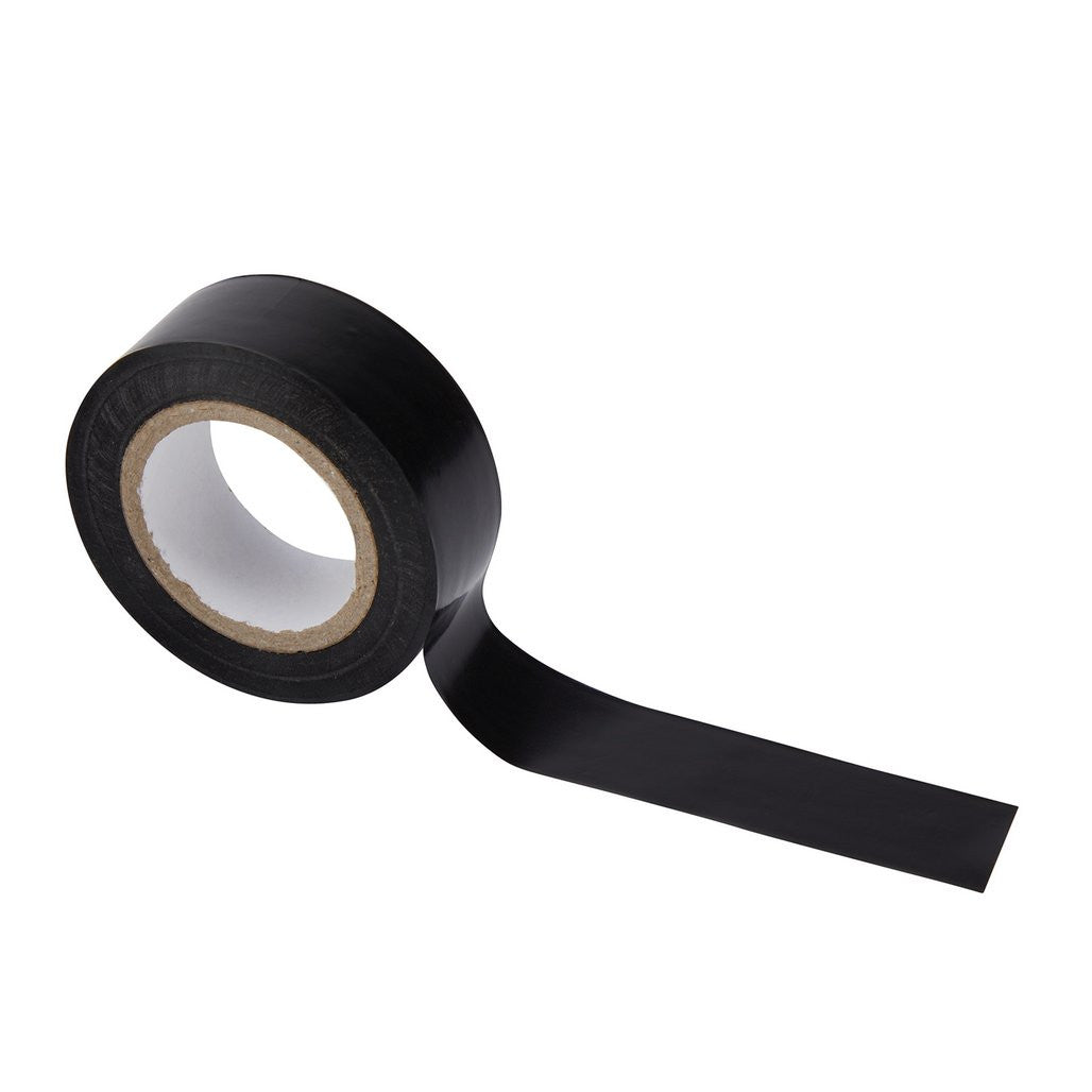 Draper Expert Insulation Tape, 10m x 19mm, Black (Pack of 8)  11910