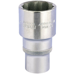 Draper Elora Deep Bi-Hexagon Socket, 1/2" Sq. Dr., 32mm  11940