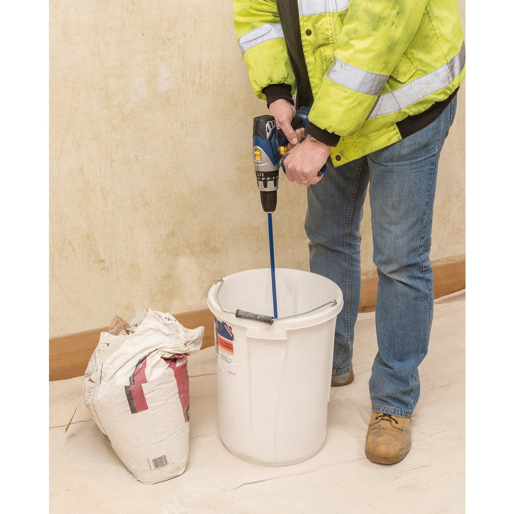 Draper Plasterers Mixing Bucket, 28L, White   12100
