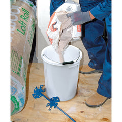 Draper Plasterers Mixing Bucket, 28L, White   12100