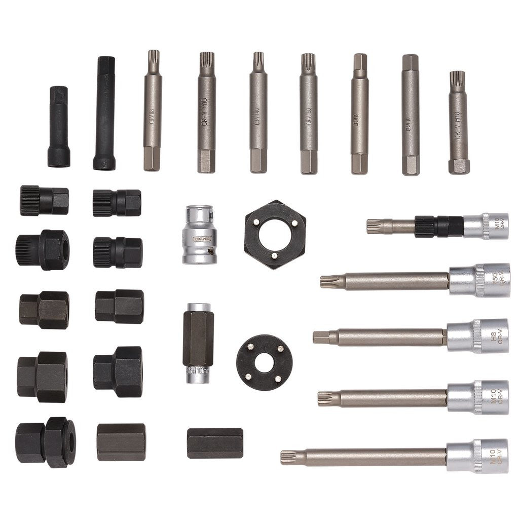 Draper Alternator Pulley Tool Kit (30 Piece) 12391