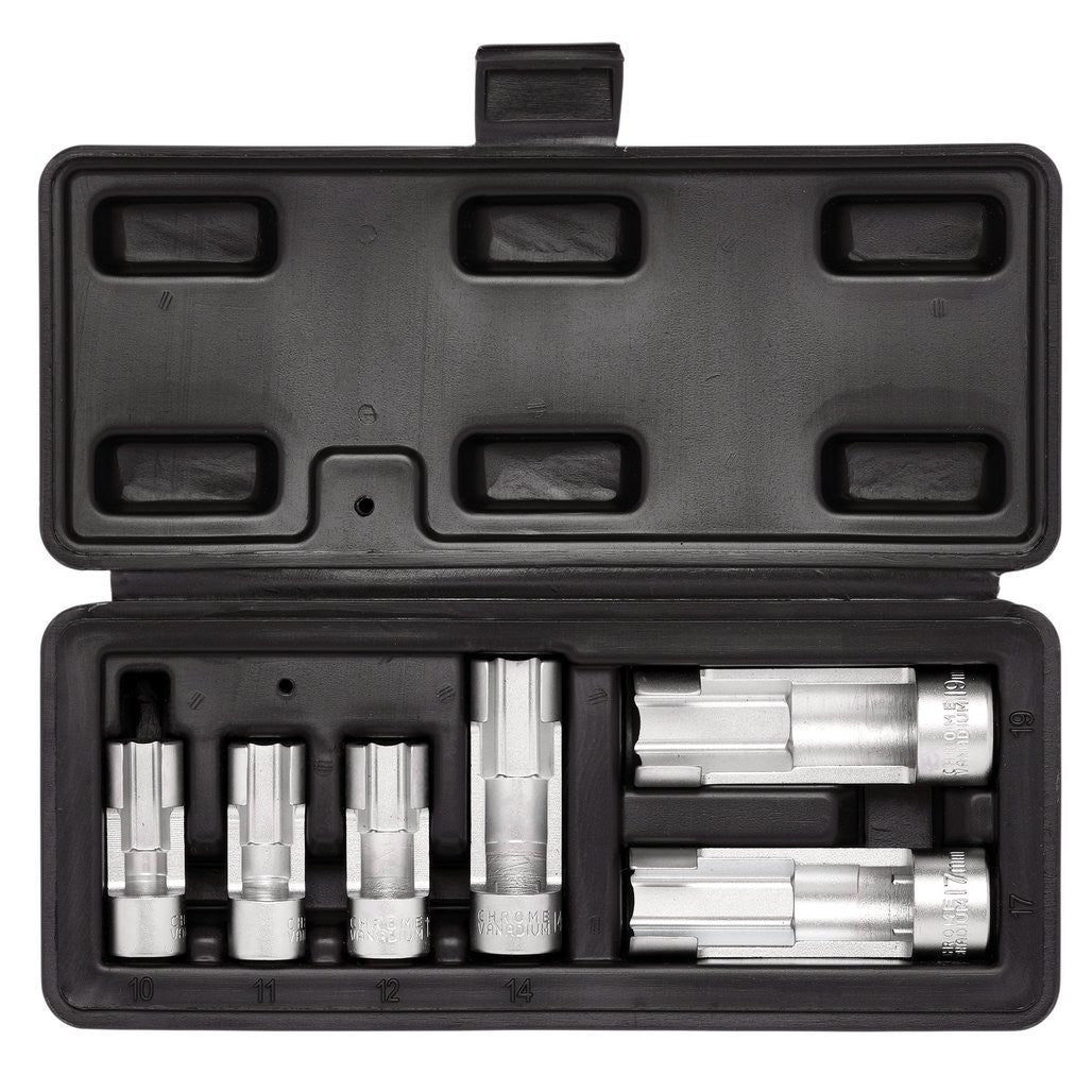 Draper Temperature Sensor Socket Set, 1/2" and 3/8" Sq. Dr. (6 Piece) 12401