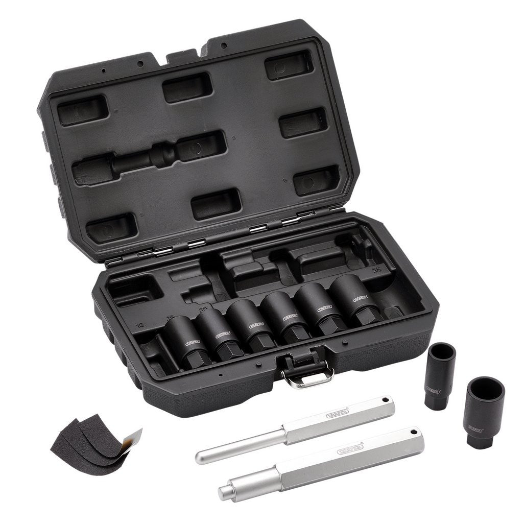 Draper Locking Wheel Nut Removal Set (10 Piece) 12402