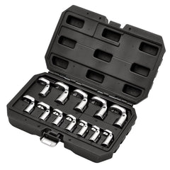 Draper Flexible Crowfoot Socket Wrench Set, 3/8" Sq. Dr. (12 Piece)  12403