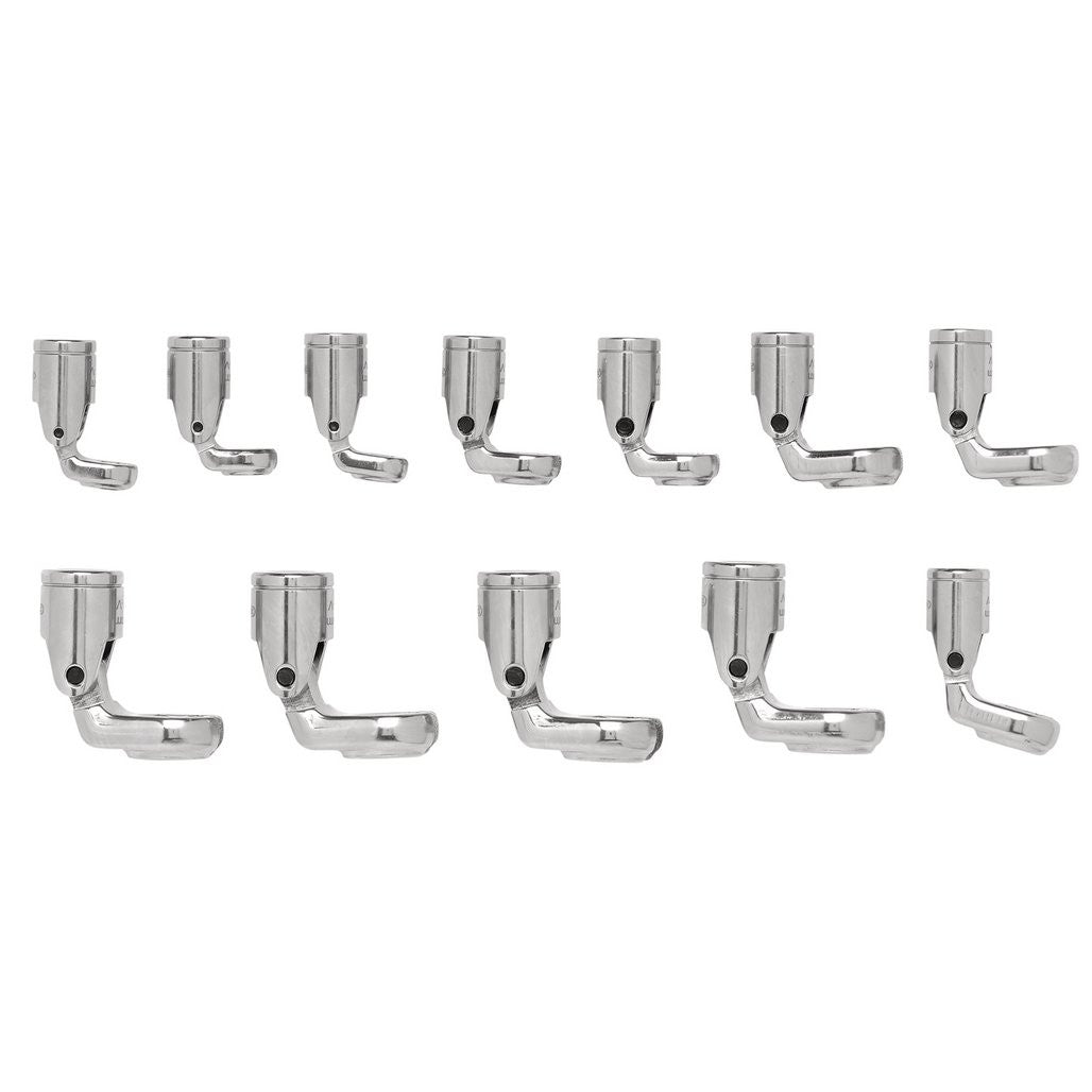 Draper Flexible Crowfoot Socket Wrench Set, 3/8" Sq. Dr. (12 Piece)  12403