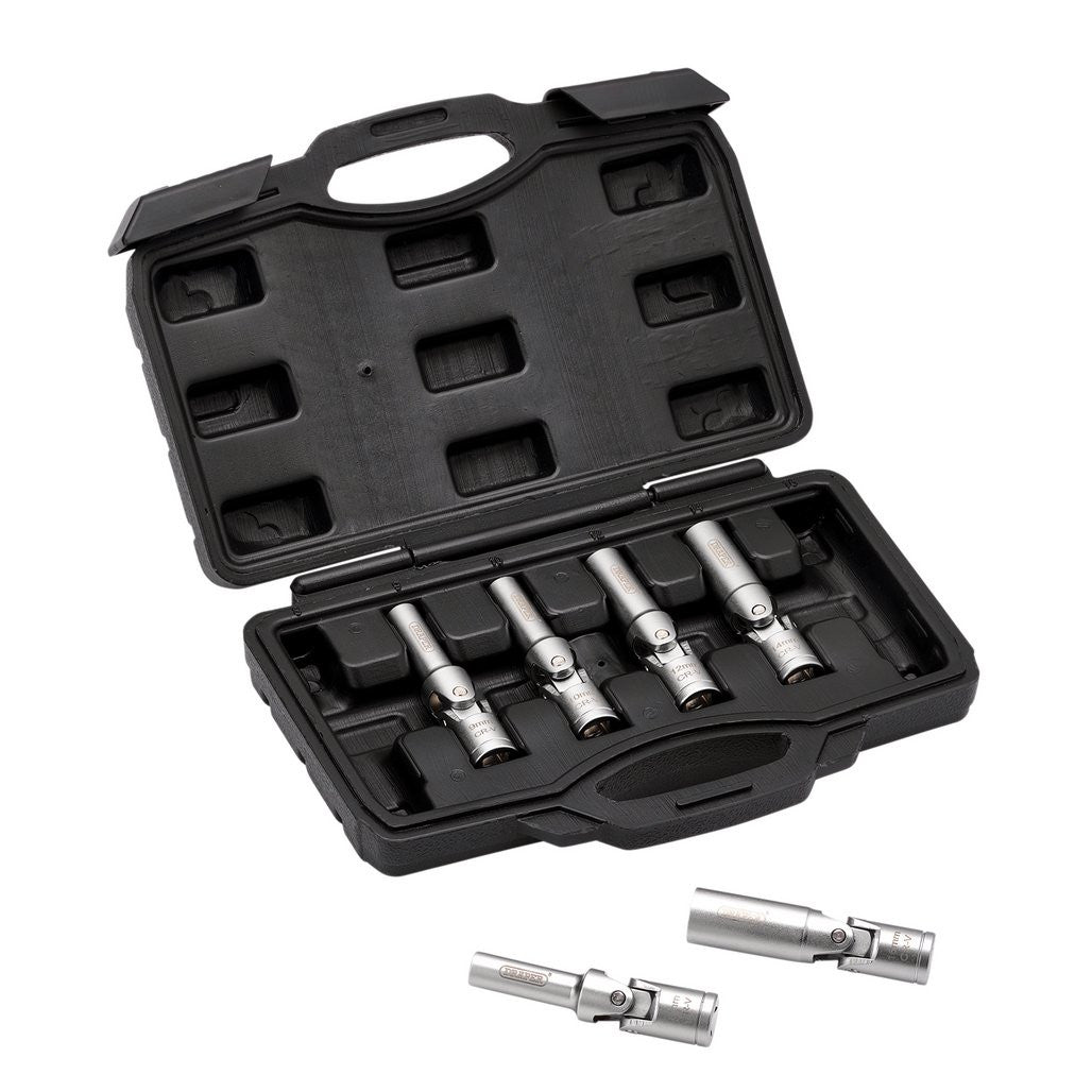 Draper Glow Plug Socket Set, 3/8" Sq. Dr. (6 Piece)  12404