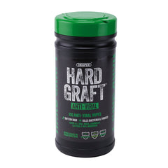 Draper Hard Graft Anti-Viral Wipes (Tub of 100)  12437