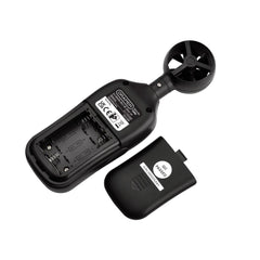 Draper Handheld Digital Anemometer - Wind Speed and Temperature Meter, 0.4-30m/s and -20 to +70°C