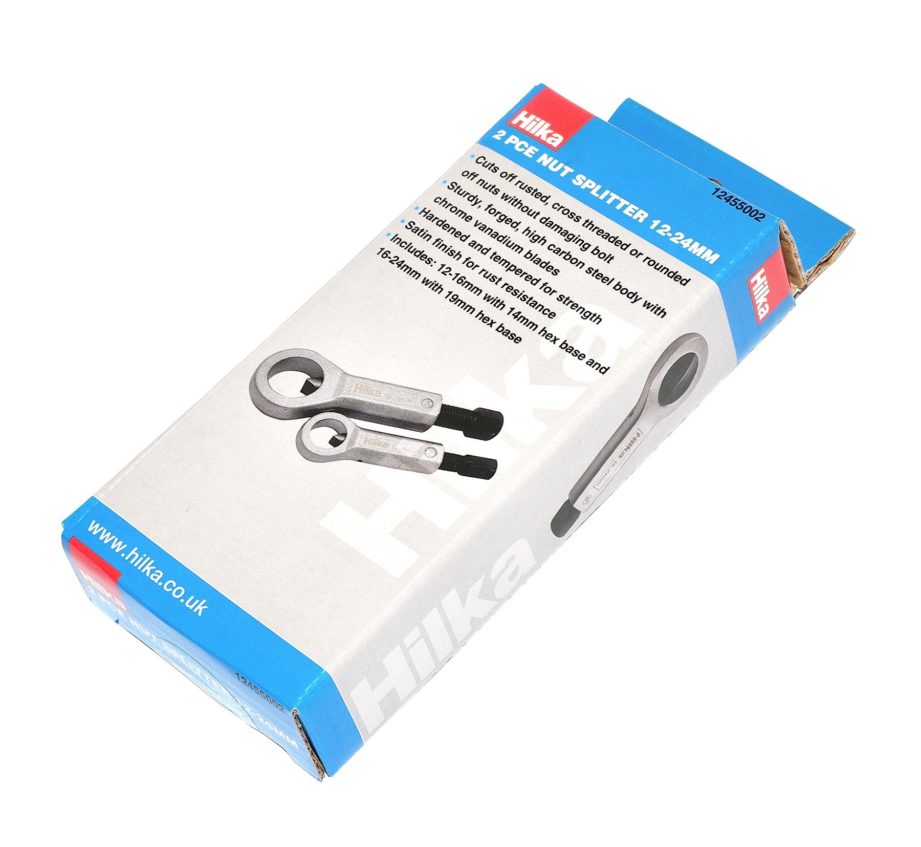 Hilka 2 pce Nut Splitter 12-24mm 12455002