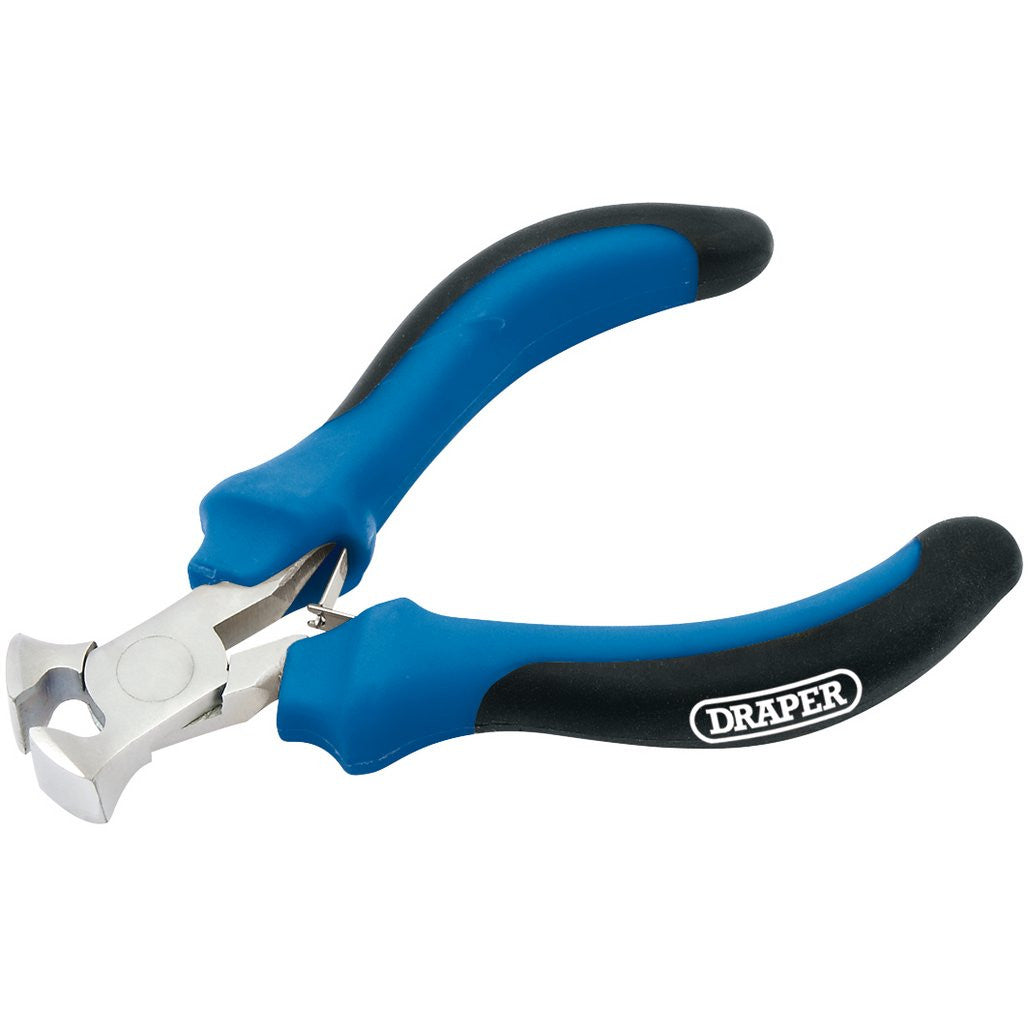 Draper Soft Grip End Cutting Mini Pliers, 100mm  12535