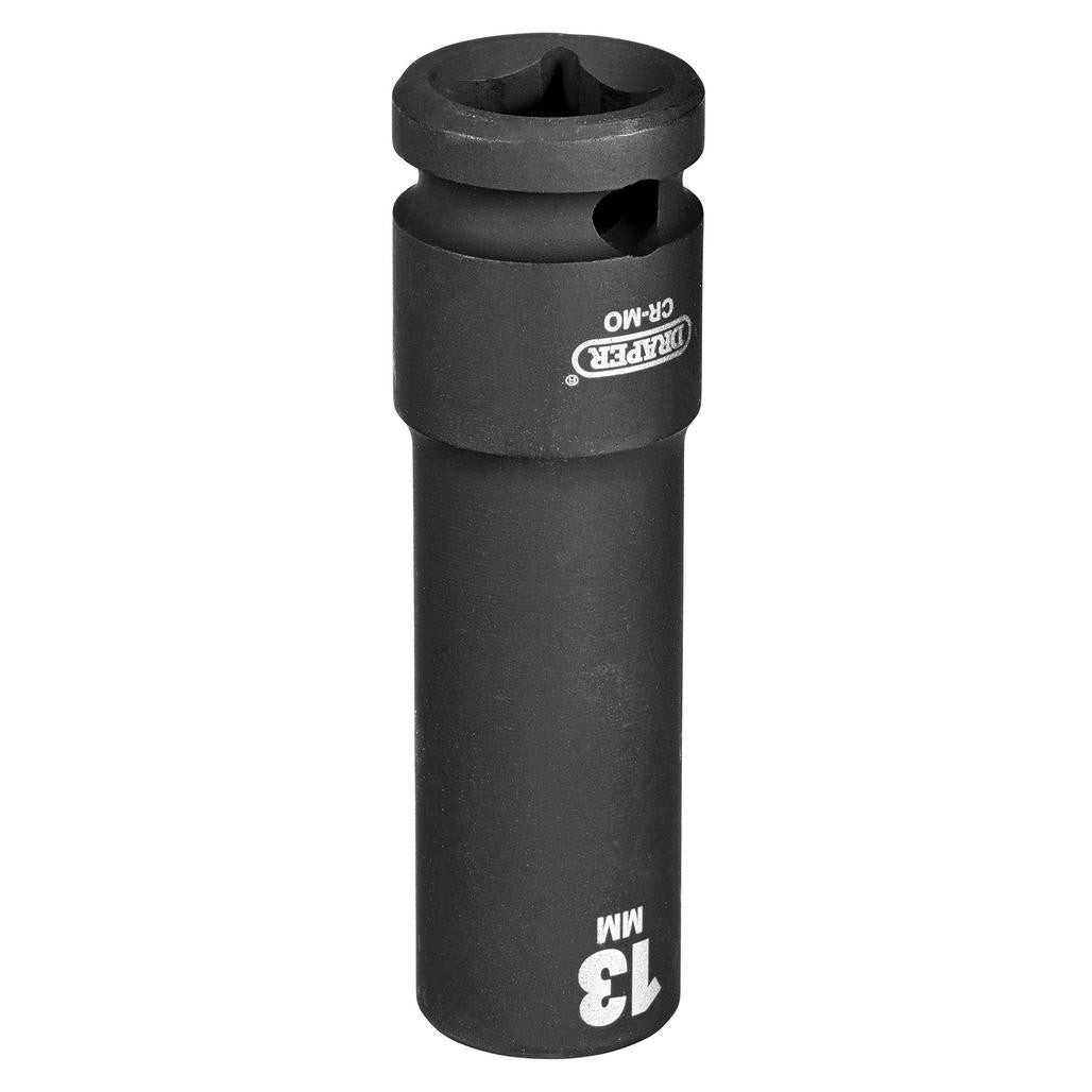 Draper HI-TORQ® Deep Impact Socket, 1/2" Sq. Dr., 13mm  12740