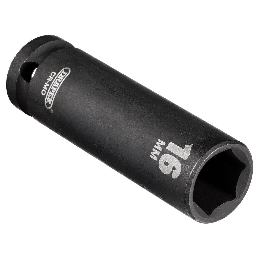 Draper HI-TORQ® Deep Impact Socket, 1/2" Sq. Dr., 16mm  12742