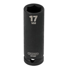 Draper HI-TORQ® Deep Impact Socket, 1/2" Sq. Dr., 17mm  12743