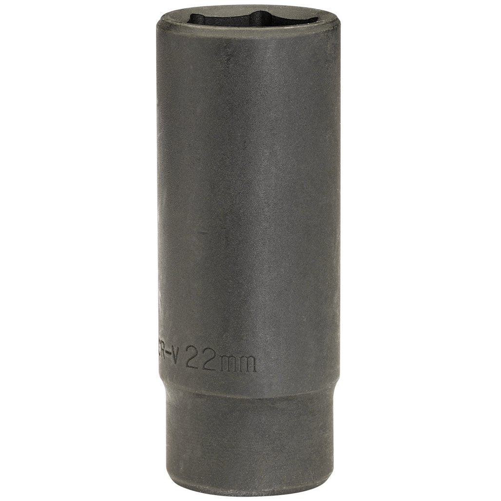 Draper HI-TORQ® Deep Impact Socket, 1/2" Sq. Dr., 22mm  12745