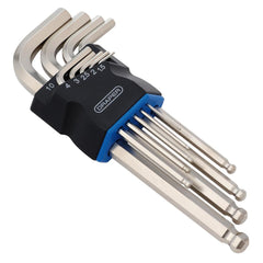 Draper Metric Long Arm Ball End Hex Key Set (9 Piece)  12808