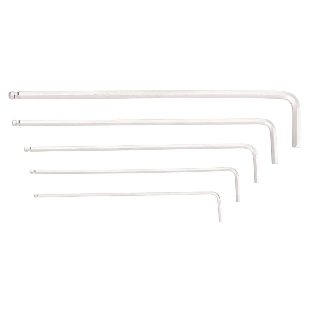 Draper Metric Extra Long Arm Ball End Hex Key Set (9 Piece)  12809
