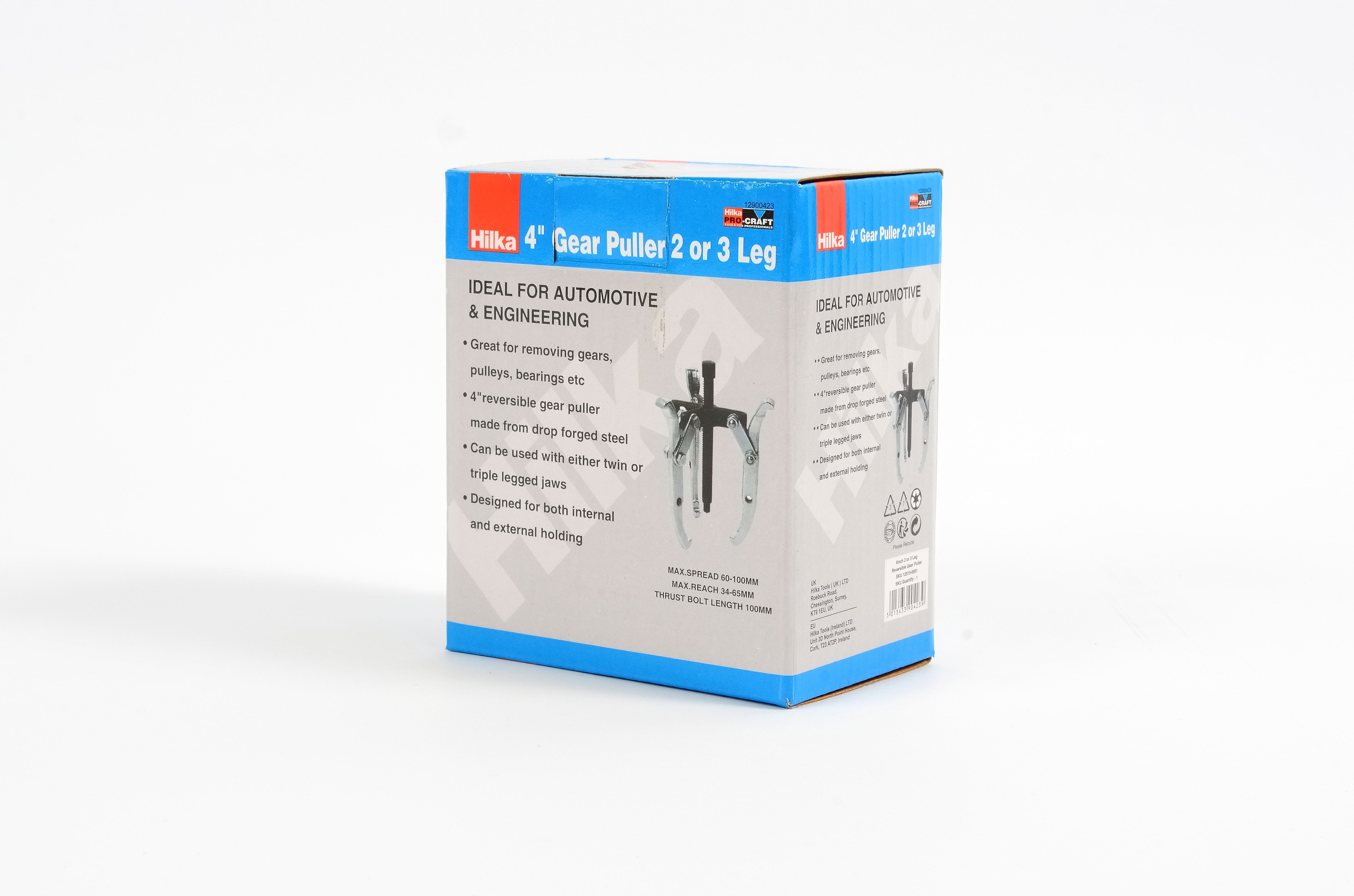 Hilka 4" 2/3 Leg Gear Puller 12900423