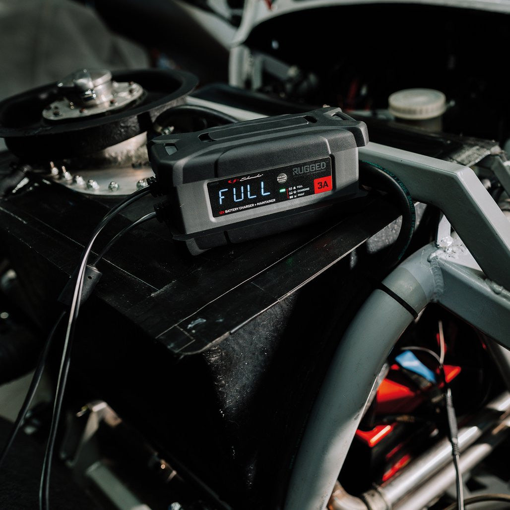 Draper Schumacher® Rugged SPX458, 3A 12V Battery Charger and Maintainer 12961