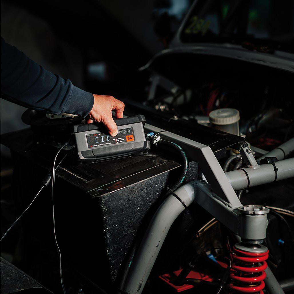 Draper Schumacher® Rugged SPX458, 3A 12V Battery Charger and Maintainer 12961