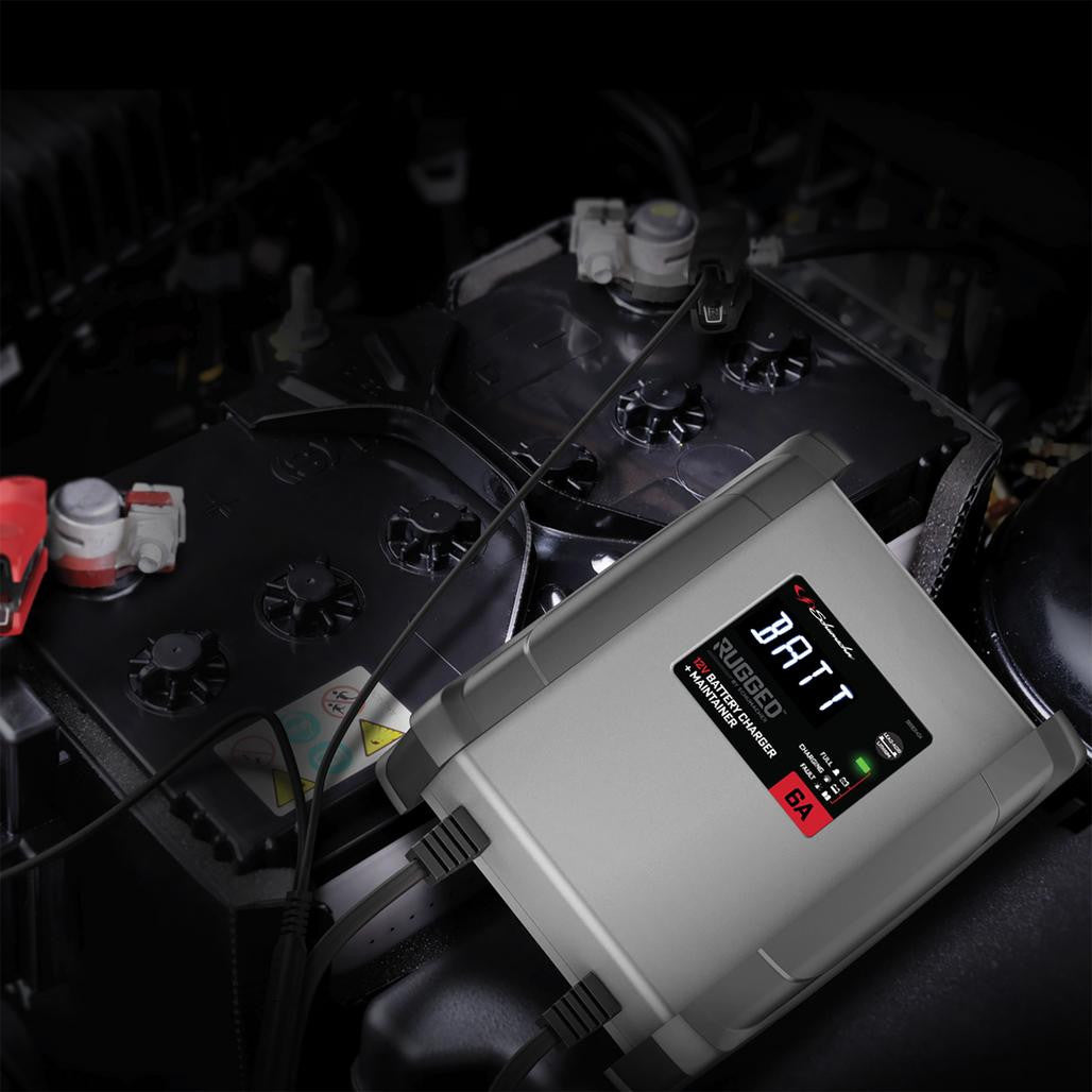 Draper Schumacher® Rugged SPX459, 6A, 12V Battery Charger and Maintainer 13100