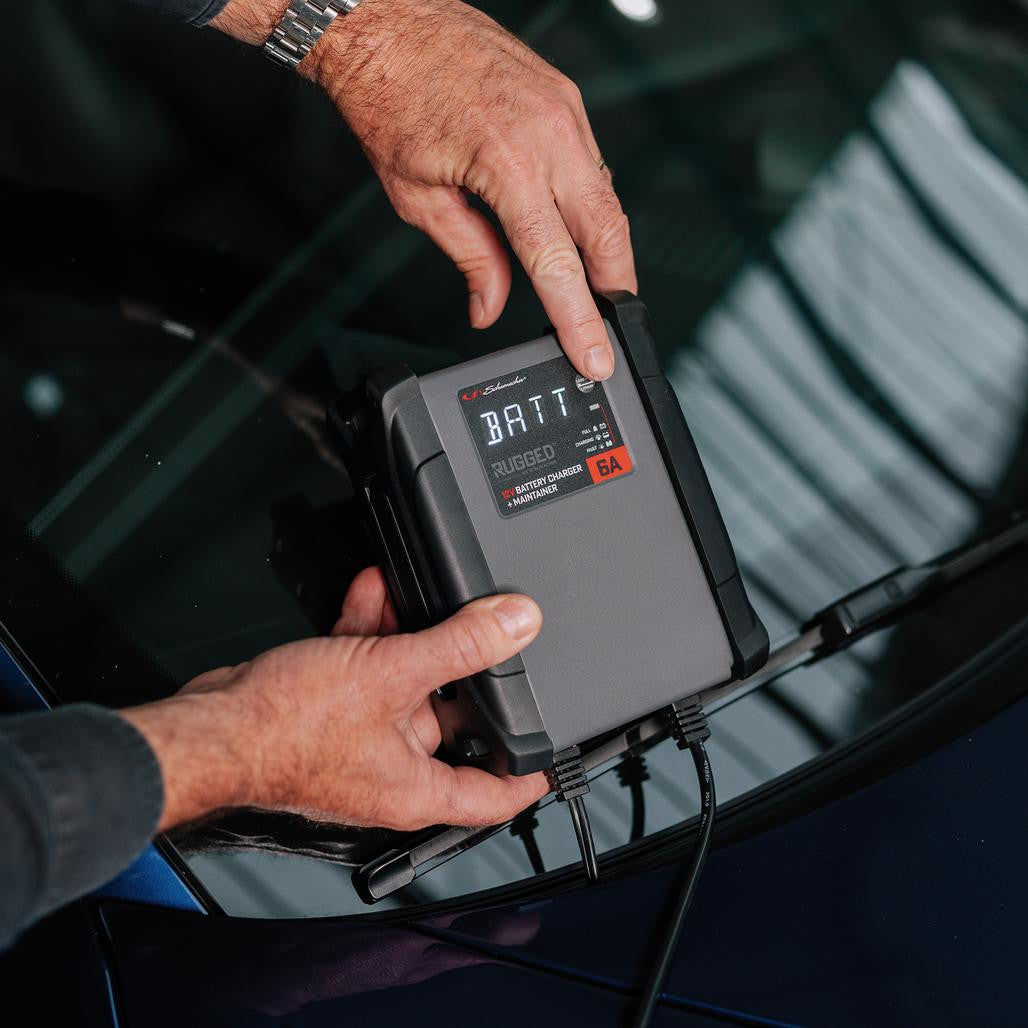 Draper Schumacher® Rugged SPX459, 6A, 12V Battery Charger and Maintainer 13100