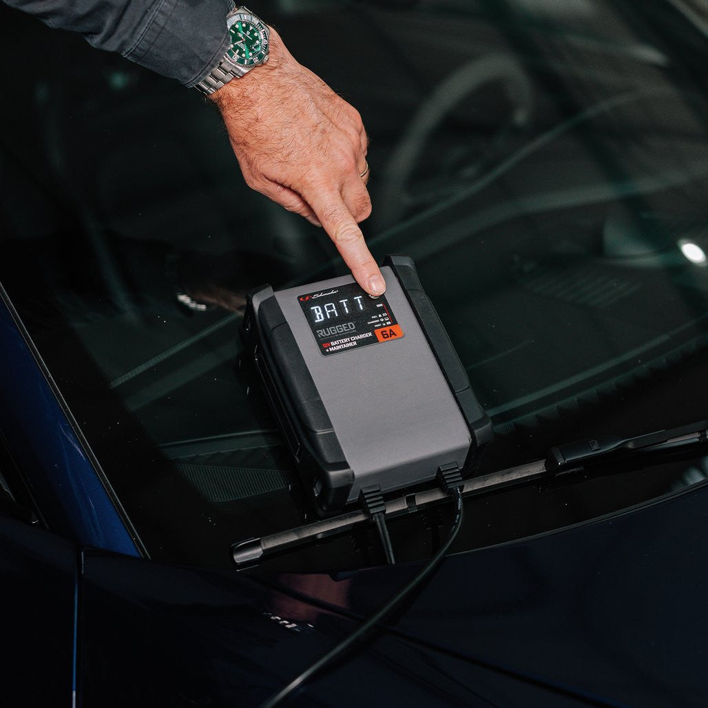 Draper Schumacher® Rugged SPX459, 6A, 12V Battery Charger and Maintainer 13100